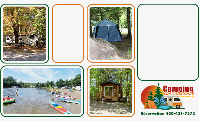 Photos des activit&eacute;s du camping Lac Lafontaine - Saint-J&eacute;r&ocirc;me