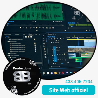 Productions BB vidéo – Montréal – Animation de logo 3D