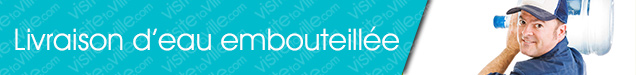 Livraison d'eau embouteillée Montreal-Dollard-des-Ormeaux - Visitetaville.com